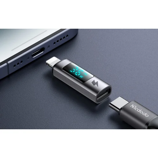 USB-C - Lightning adapter, Mcdodo OT-6100, 36W (fekete) - 4