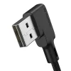 USB to Lightning kábel, Mcdodo CA-7300, derékszögű, 1.8m (fekete) thumbnail