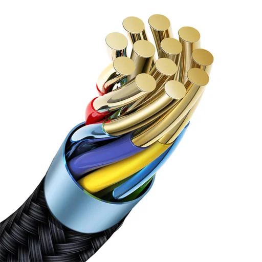 USB to Lightning kábel, Mcdodo CA-7300, derékszögű, 1.8m (fekete) - 3