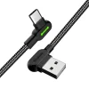 USB-C kábel Mcdodo CA-5280 LED, 0,5m (fekete) thumbnail