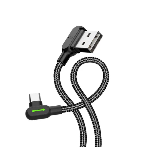 USB-C kábel Mcdodo CA-5280 LED, 0,5m (fekete) - 2