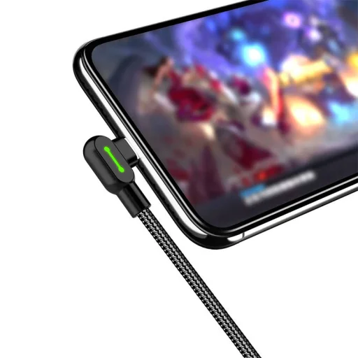 USB-C kábel Mcdodo CA-5280 LED, 0,5m (fekete) - 5