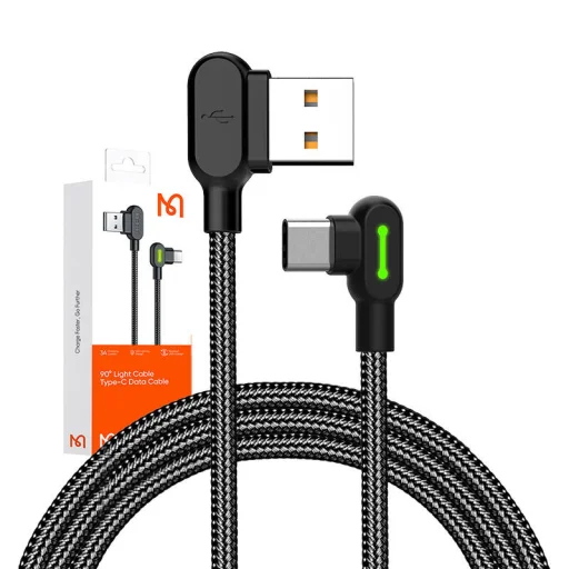 USB-C kábel Mcdodo CA-5280 LED, 0,5m (fekete) - 6