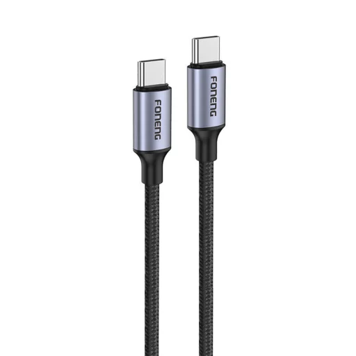 Foneng X95 Type-C USB kábel 1,2m 60W (szürke) - 1