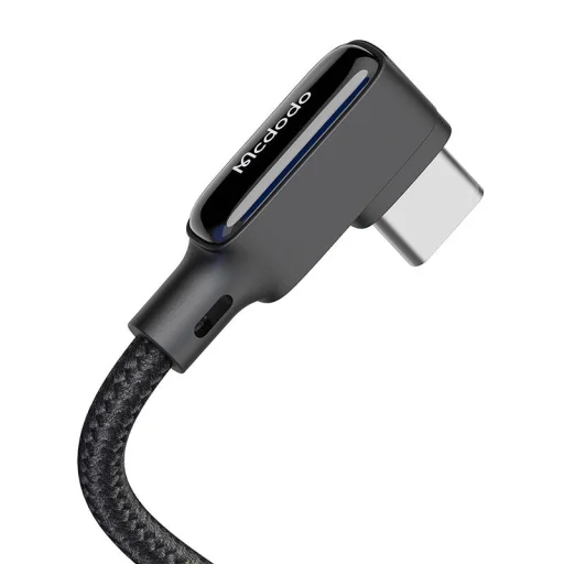 USB-C kábel, Mcdodo CA-7310, szögletes, 1.8m (fekete) - 3