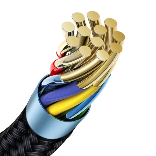 USB-C kábel, Mcdodo CA-7310, szögletes, 1.8m (fekete) - 4