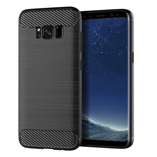 CARBON tok Samsung Galaxy S8 fekete - 1