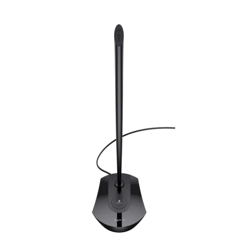 HAVIT számítógépes mikrofon H208D vezetékes jack 3,5mm fekete, - 2