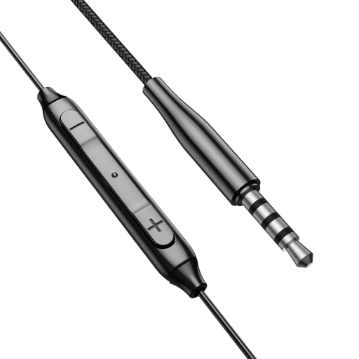 WIWU vezetékes fülhallgató EB310 jack 3,5mm fekete - 3