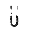 XO audio kábel NB-R255A Lightning - 3,5 mm jack 1,0m fekete, thumbnail