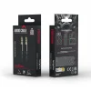 Maxlife audio kábel jack 3.5 mm - jack 3.5 mm 1m fekete thumbnail