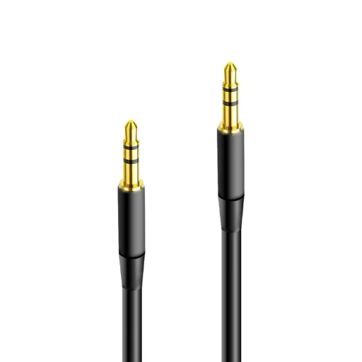 Maxlife audio kábel jack 3.5 mm - jack 3.5 mm 1m fekete - 2