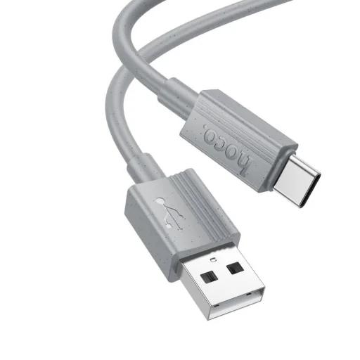 HOCO kábel USB A - Type C 3A X107 1 m szürke - 3