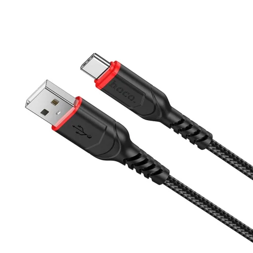 HOCO kábel USB A - Type C QC 3A X59 1 m fekete, - 1
