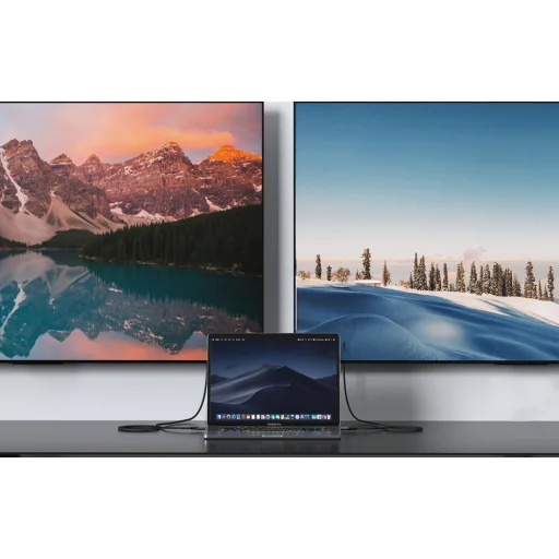 Cable USB-C MOKiN 1.2m 100W PD USB4 40Gbps (fekete) - 5