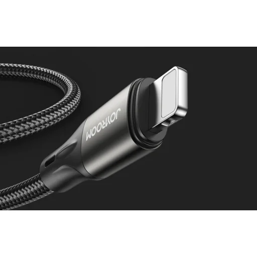 USB-C kábel Lightning Joyroom S-2024N1-PD 20W 2m (fekete) - 2