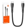 Mcdodo CA-7640 USB-C - USB-C kábel, PD 60W, 0,2 m (fekete) thumbnail