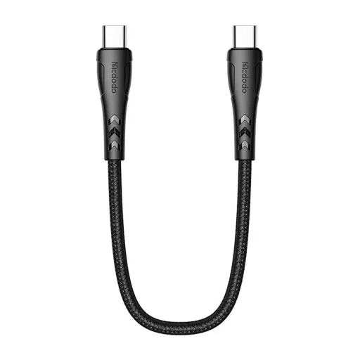 Mcdodo CA-7640 USB-C - USB-C kábel, PD 60W, 0,2 m (fekete) - 1