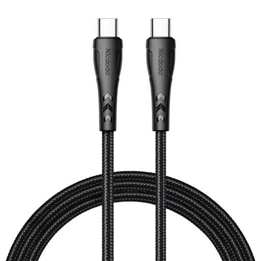 Mcdodo CA-7641 USB-C to USB-C kábel, PD 60W, 1,2m (fekete) - 1