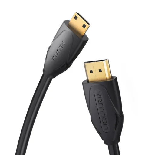 Mini HDMI to HDMI kábel Vention VAA-D02-B200 2m 4K 30Hz (Fekete) - 2