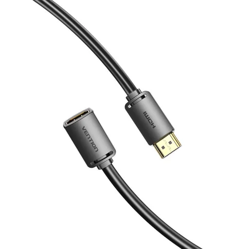 HDMI 2.0 Férfi - HDMI 2.0 Női Hosszabbító Kábel Vention AHCBJ 5m, 4K 60Hz (Fekete) - 3