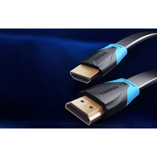 Flat HDMI Kábel Vention VAA-B02-L500 5m 4K 60Hz (Fekete) - 5