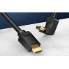 HDMI kábel 2.0 Vention AAQBH 2m, Derékszögű 270°, 4K 60Hz (fekete) thumbnail
