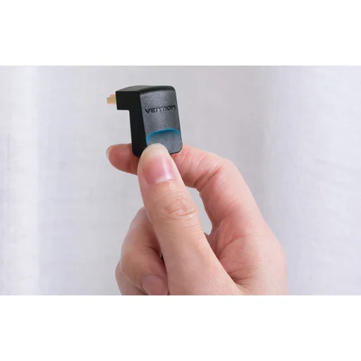 HDMI kábel 2.0 Vention AAQBH 2m, Derékszögű 270°, 4K 60Hz (fekete) - 6