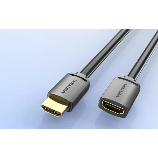 HDMI 2.0 Férfi - HDMI 2.0 Női Hosszabbító Kábel Vention AHCBJ 5m, 4K 60Hz (Fekete) - 5
