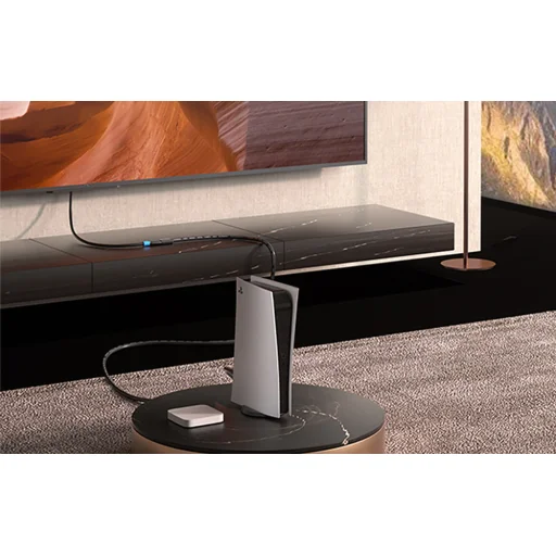 HDMI 2.0 Férfi - HDMI 2.0 Női Hosszabbító Kábel Vention AHCBJ 5m, 4K 60Hz (Fekete) - 6