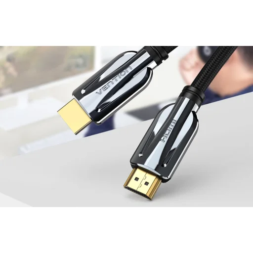 HDMI kábel 2.1 Vention AALBG, 8K 60Hz/ 4K 120Hz, 1,5m (fekete) - 2