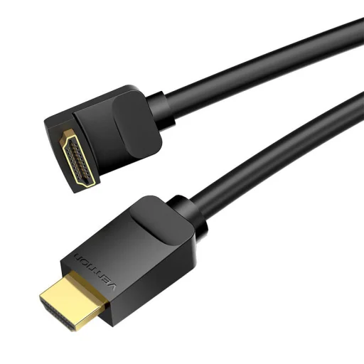 Vention AAQBG 1,5m HDMI Kábel, 270° Szögben Hajlított, 4K 60Hz (fekete) - 3