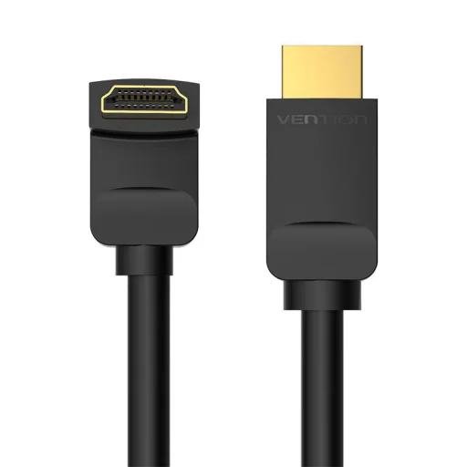 Vention AAQBG 1,5m HDMI Kábel, 270° Szögben Hajlított, 4K 60Hz (fekete) - 1