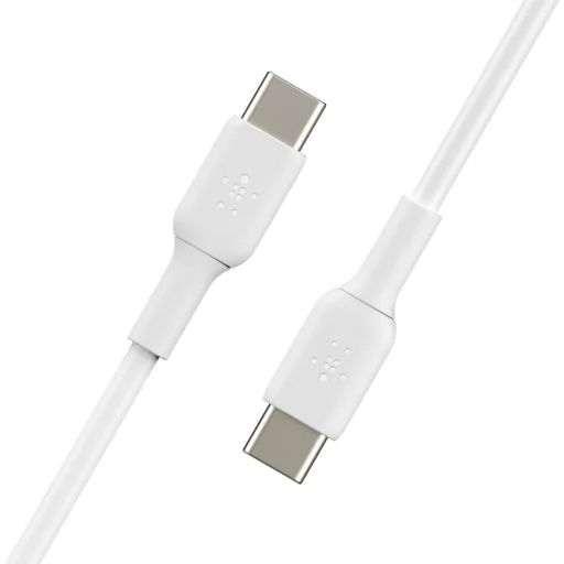 Belkin BOOST TÖLTŐ USB-C - USB-C 2.0 kábel, PVC - 2M - Fehér - 2