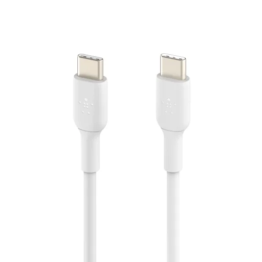 Belkin BOOST TÖLTŐ USB-C - USB-C 2.0 kábel, PVC - 2M - Fehér - 1