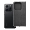 LUNA flip puzdro Carbon Xiaomi Redmi Note 14 5G čierne puzdro thumbnail