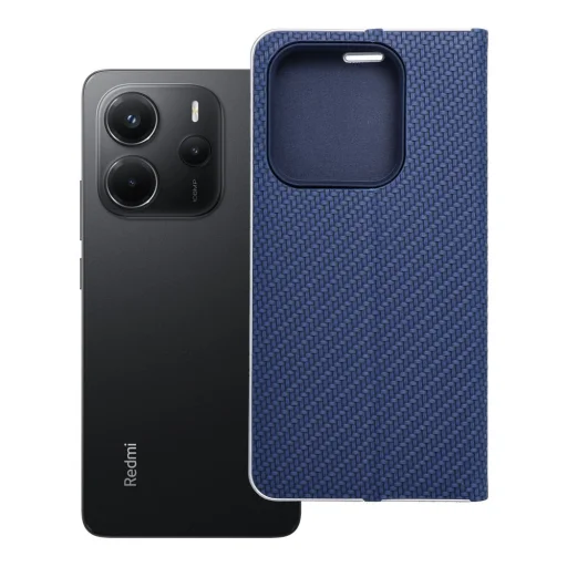 LUNA Fliptok Carbon Xiaomi Redmi Note 14 5G modrý obal - 16