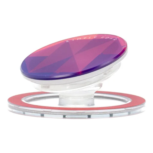 ROAR ACRYLIC POP Tok kompatibilis MagSafe-lila/piros - 2