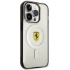 Ferrari FEHMP14XURKT iPhone 14 Pro Max 6.7" átlátszó kemény tok Outline Magsafe thumbnail