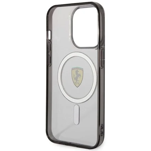 Ferrari FEHMP14XURKT iPhone 14 Pro Max 6.7" átlátszó kemény tok Outline Magsafe - 7