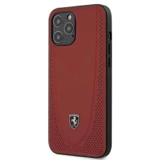 Ferrari FEOGOHCP12LRE iPhone 12 Pro Max 6.7" piros/piros tok Off Track Perforated