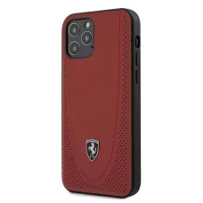 Ferrari FEOGOHCP12MRE iPhone 12/12 Pro 6.1" piros/piros tok Off Track Perforated