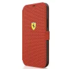 Ferrari FESPEFLBKP12SRE iPhone 12 mini 5.4" piros/piros fliptok On Track Perforated thumbnail