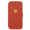 Ferrari FESPEFLBKP12SRE iPhone 12 mini 5.4" piros/piros fliptok On Track Perforated thumbnail