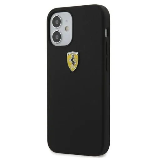 Ferrari FESSIHCP12SBK iPhone 12 mini 5.4" fekete/fekete tok - 2