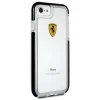Ferrari Hardcase FEGLHCP7BK iPhone 7/8 SE 2020 / SE 2022 ütésálló átlátszó fekete tok thumbnail