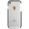 Ferrari Hardcase FEGLHCP7BK iPhone 7/8 SE 2020 / SE 2022 ütésálló átlátszó fekete tok thumbnail