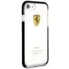 Ferrari Hardcase FEGLHCP7BK iPhone 7/8 SE 2020 / SE 2022 ütésálló átlátszó fekete tok thumbnail