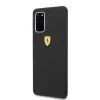 Ferrari Hardcase FESSIHCS67BK S20+ G985 fekete/fekete szilikon tok