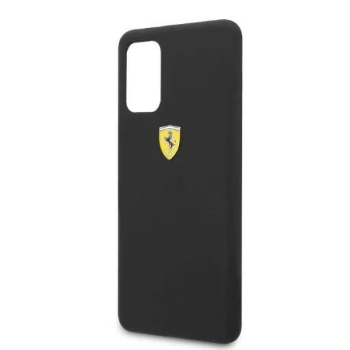 Ferrari Hardcase FESSIHCS67BK S20+ G985 fekete/fekete szilikon tok - 5